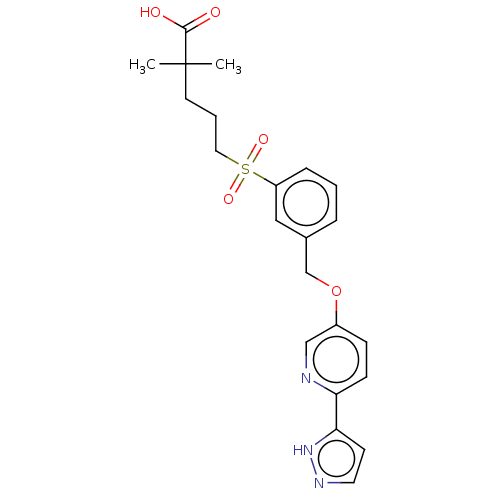 Chemical structure of BindingDB Monomer ID 558309
