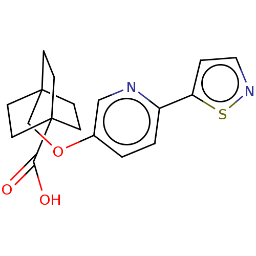 Chemical structure of BindingDB Monomer ID 558314