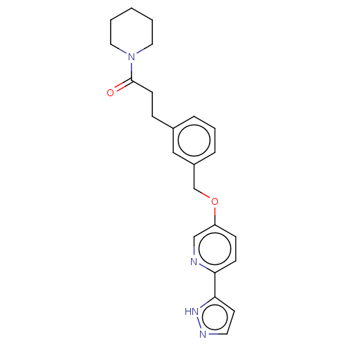 Chemical structure of BindingDB Monomer ID 558336