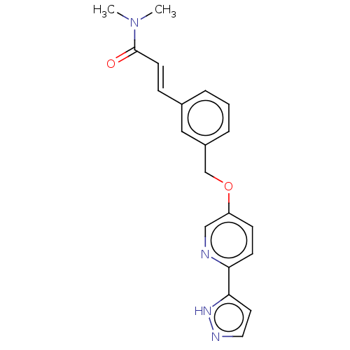 Chemical structure of BindingDB Monomer ID 558338
