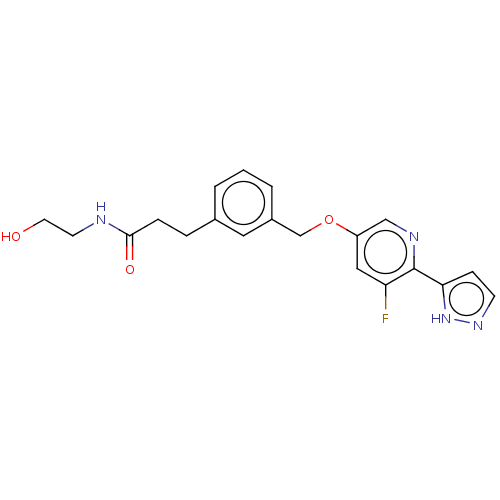 Chemical structure of BindingDB Monomer ID 558340