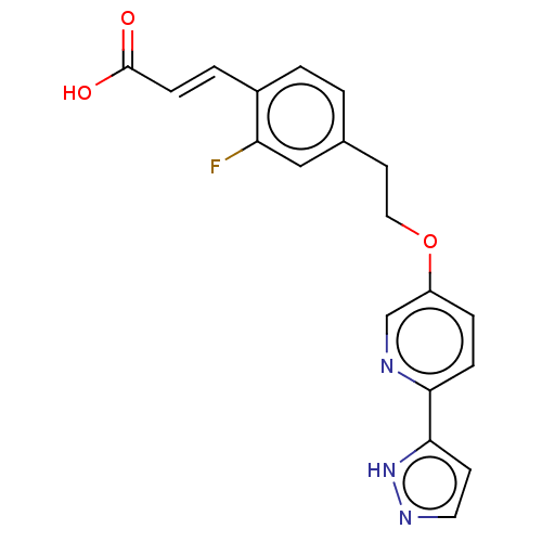 Chemical structure of BindingDB Monomer ID 558467