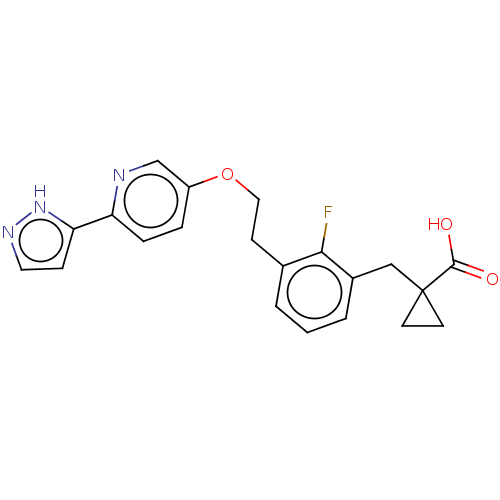 Chemical structure of BindingDB Monomer ID 558531