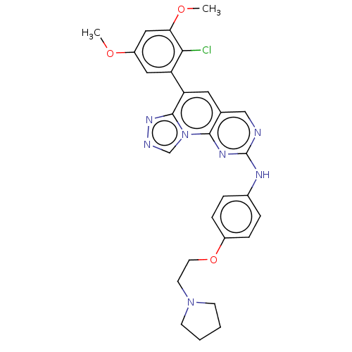 Chemical structure of BindingDB Monomer ID 558575
