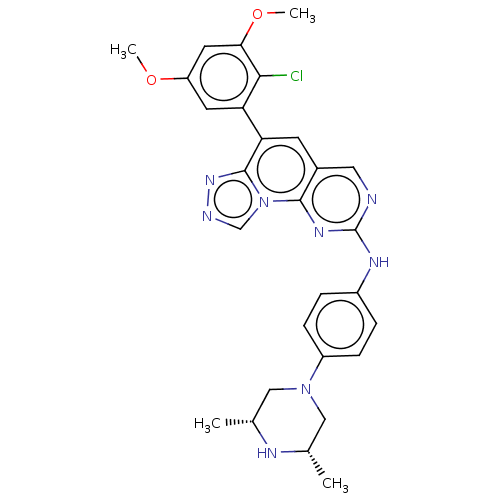 Chemical structure of BindingDB Monomer ID 558586