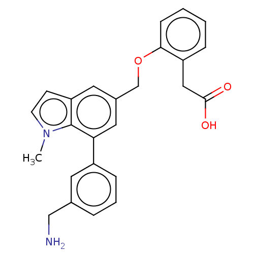 Chemical structure of BindingDB Monomer ID 559092