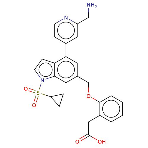 Chemical structure of BindingDB Monomer ID 559117