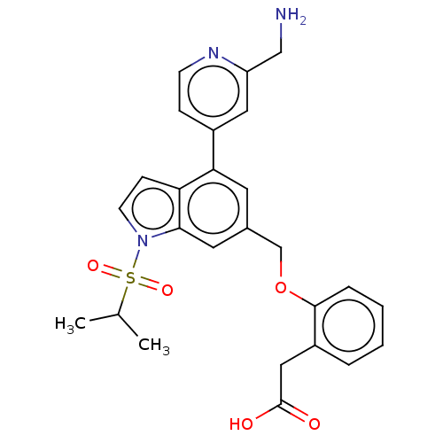 Chemical structure of BindingDB Monomer ID 559119