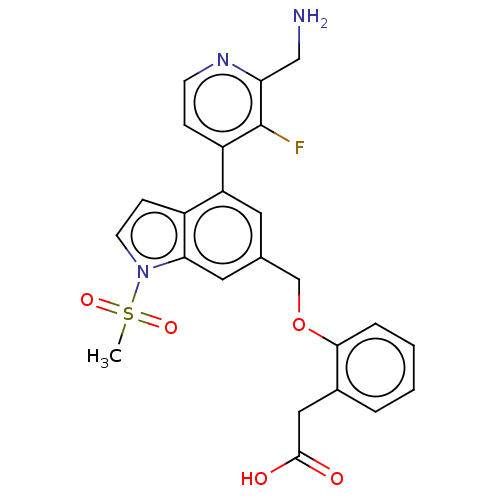 Chemical structure of BindingDB Monomer ID 559139