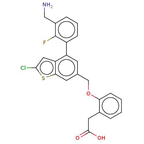 Chemical structure of BindingDB Monomer ID 559164