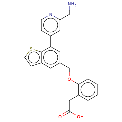Chemical structure of BindingDB Monomer ID 559173