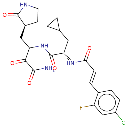 Chemical structure of BindingDB Monomer ID 559802