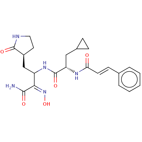 Chemical structure of BindingDB Monomer ID 559805