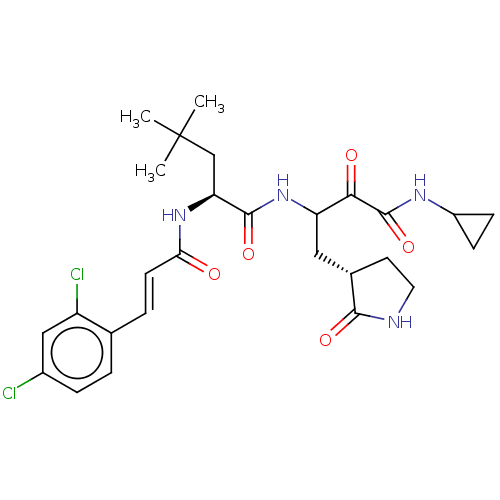 Chemical structure of BindingDB Monomer ID 559811