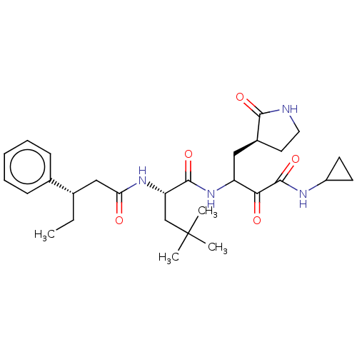 Chemical structure of BindingDB Monomer ID 559815