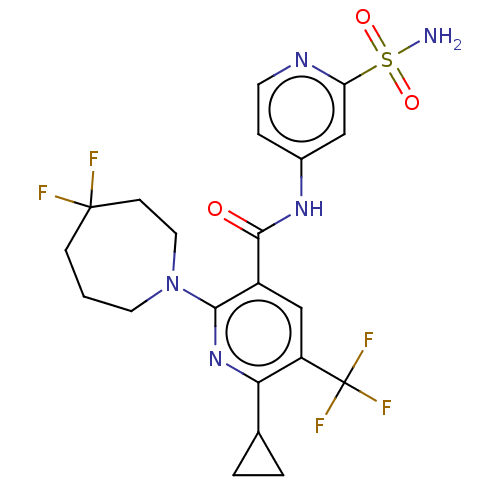 Chemical structure of BindingDB Monomer ID 560145