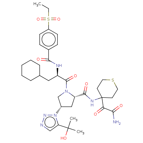 Chemical structure of BindingDB Monomer ID 560242
