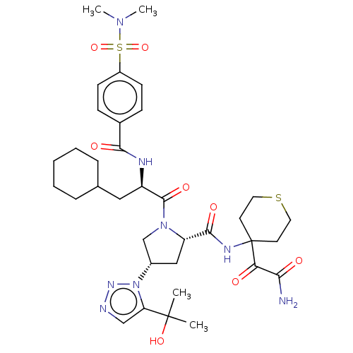 Chemical structure of BindingDB Monomer ID 560260