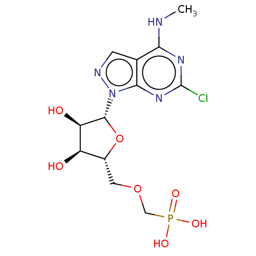 Chemical structure of BindingDB Monomer ID 560484