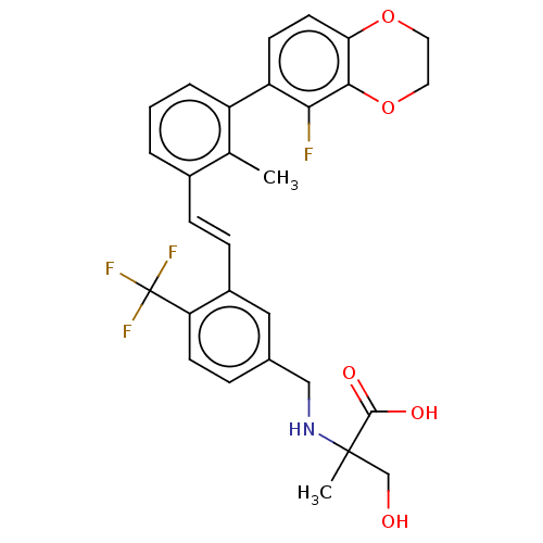 Chemical structure of BindingDB Monomer ID 560580