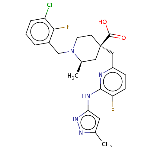 Chemical structure of BindingDB Monomer ID 560626