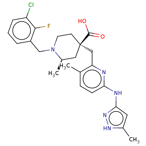 Chemical structure of BindingDB Monomer ID 560629
