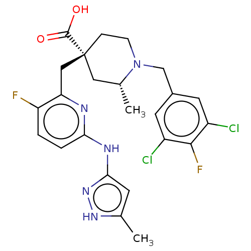 Chemical structure of BindingDB Monomer ID 560636