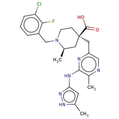 Chemical structure of BindingDB Monomer ID 560641