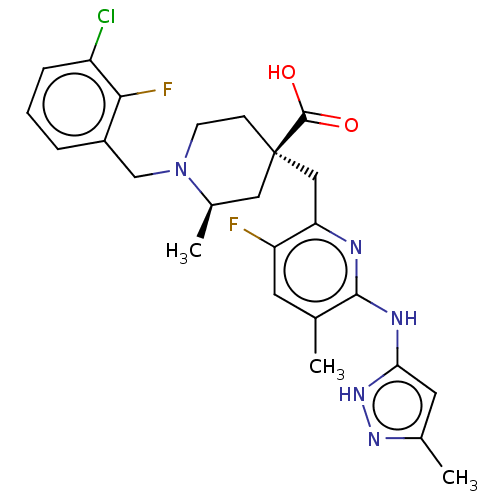 Chemical structure of BindingDB Monomer ID 560642