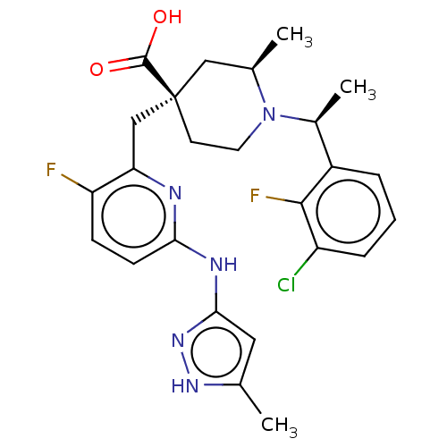 Chemical structure of BindingDB Monomer ID 560645