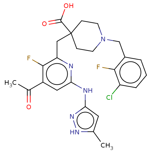 Chemical structure of BindingDB Monomer ID 560656