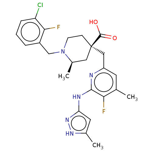 Chemical structure of BindingDB Monomer ID 560660