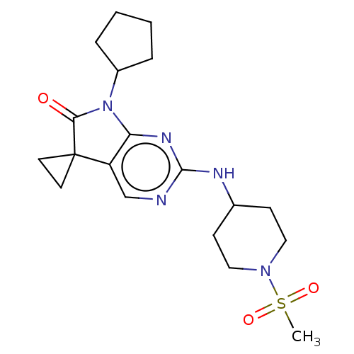 Chemical structure of BindingDB Monomer ID 560670