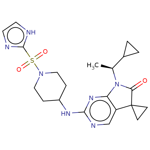 Chemical structure of BindingDB Monomer ID 560682