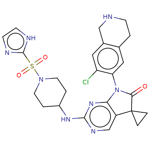 Chemical structure of BindingDB Monomer ID 560686