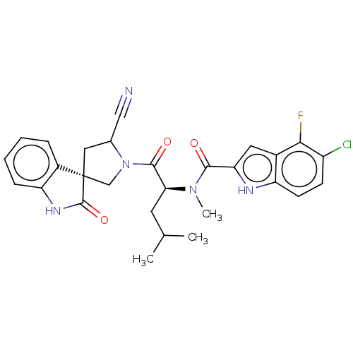 Chemical structure of BindingDB Monomer ID 560760