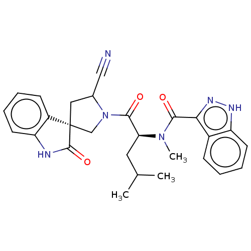 Chemical structure of BindingDB Monomer ID 560762
