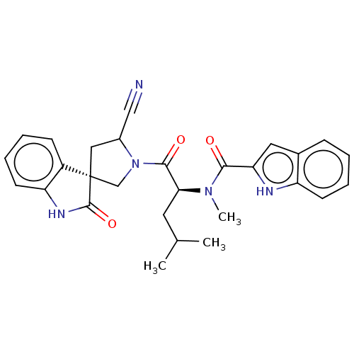 Chemical structure of BindingDB Monomer ID 560765
