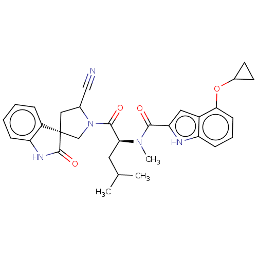 Chemical structure of BindingDB Monomer ID 560769