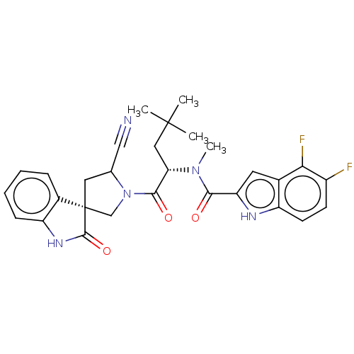 Chemical structure of BindingDB Monomer ID 560773