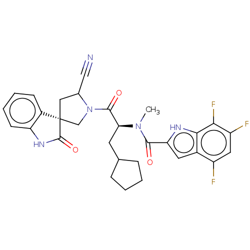 Chemical structure of BindingDB Monomer ID 560796