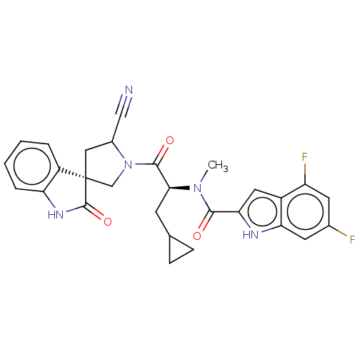 Chemical structure of BindingDB Monomer ID 560802