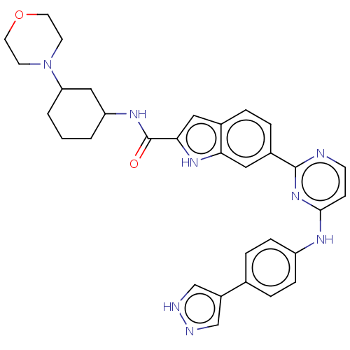 Chemical structure of BindingDB Monomer ID 561242