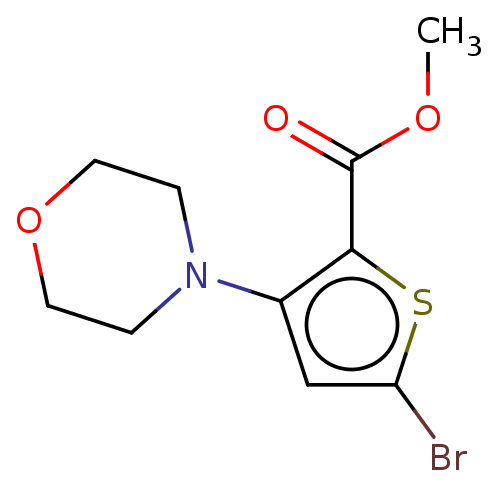 Chemical structure of BindingDB Monomer ID 561645