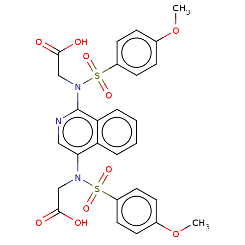 Chemical structure of BindingDB Monomer ID 561983