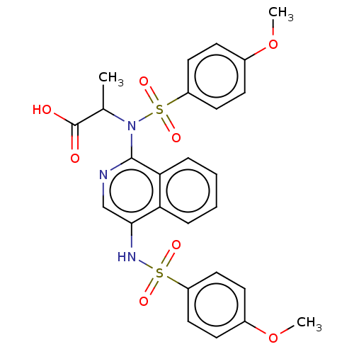 Chemical structure of BindingDB Monomer ID 561989