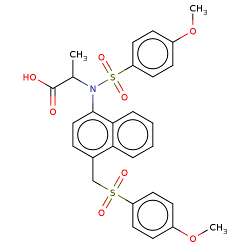 Chemical structure of BindingDB Monomer ID 561995