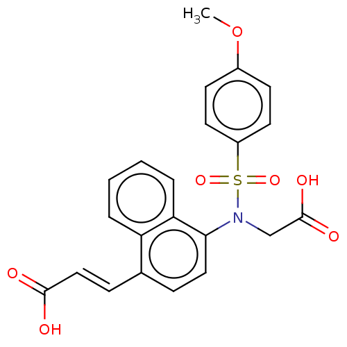 Chemical structure of BindingDB Monomer ID 562002