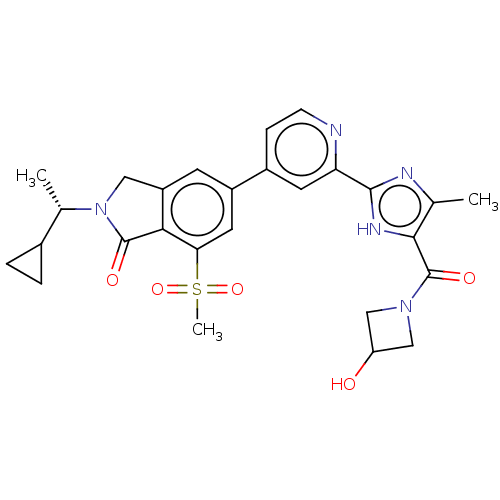 Chemical structure of BindingDB Monomer ID 562015