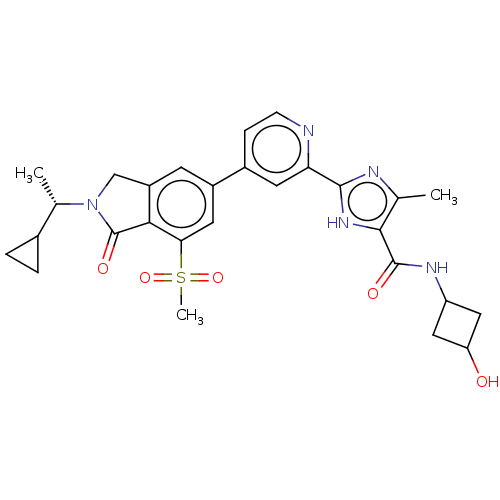 Chemical structure of BindingDB Monomer ID 562016